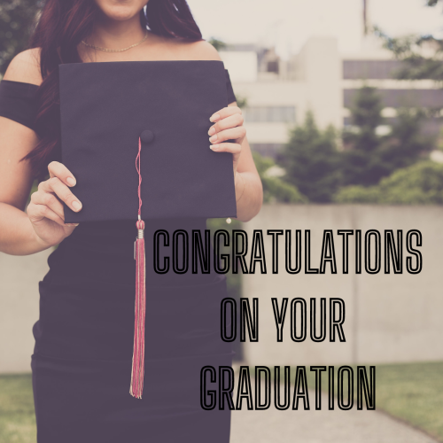 Girl Completed Her Graduation, Congratulations On Your Graduation