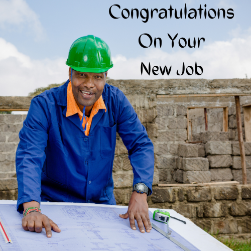 Congratulations On Your New Job, Man Joining His New Job