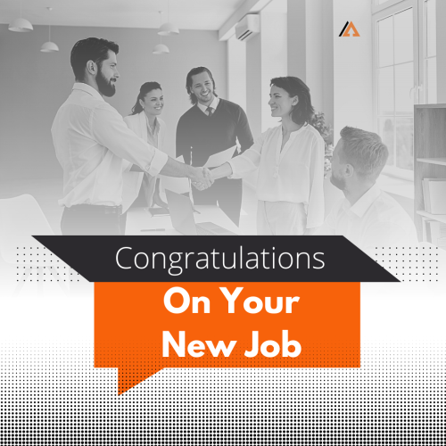 Congratulations On Your New Job, Boss Saying Congratulations On His New Job