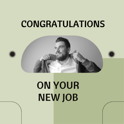  Boy Ready For The Office. Congratulations On Your New Job.