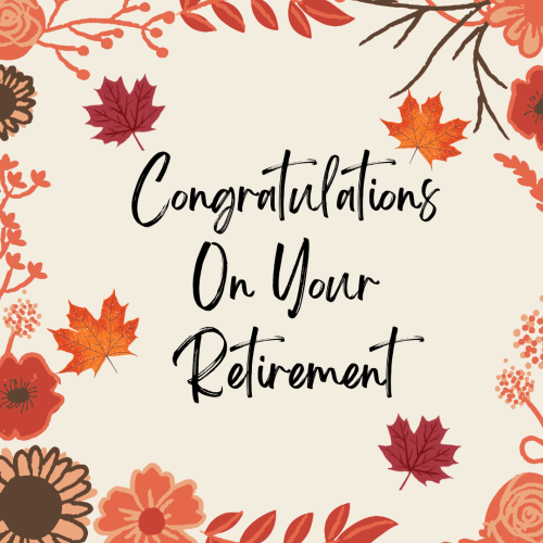 Congratulations On Your Retirement, Best Wishing Card