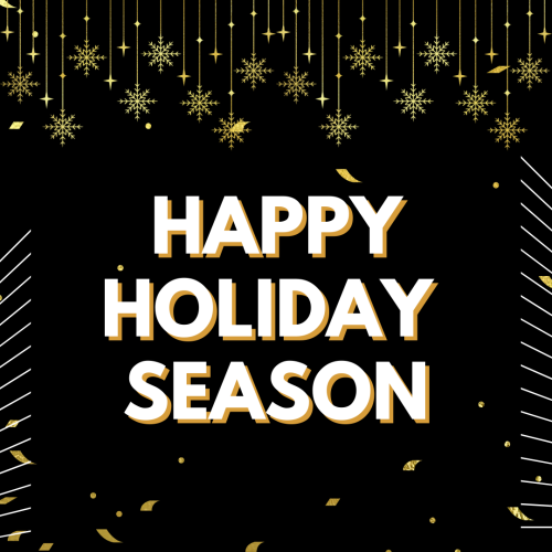 Happy Holiday Season on a beautiful design.