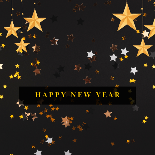 New Year 2023 Wishing Card, Happy New Year