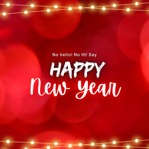 Image Card Red Color, Happy-New-Year