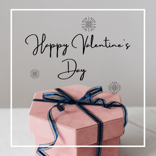 Happy-Valentines-Day-Image Card With Gifts