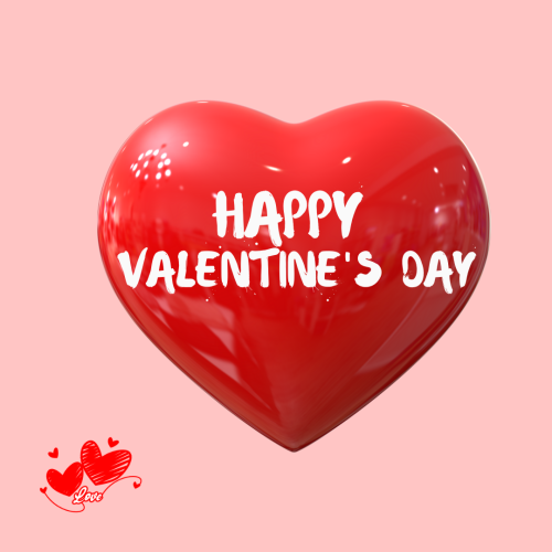 Happy-Valentines-Day-Best Image Card With Beautiful Heart