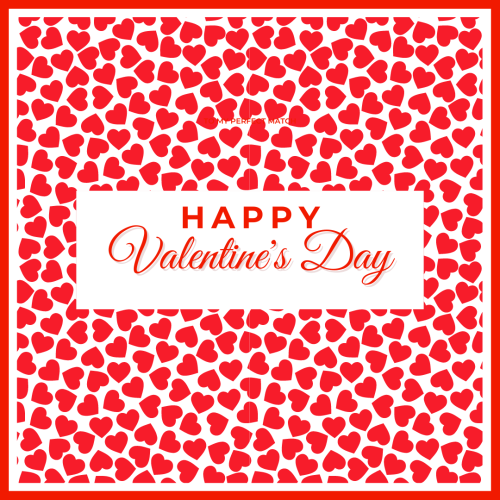 A background made with lots of red heart, Happy Valentines day.