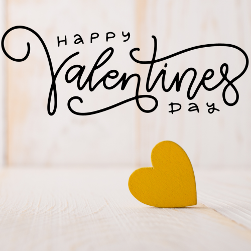 Golden heart on a design, Happy valentines Day.