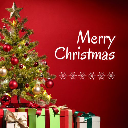 Wishing Card For Merry Christmas, Merry Christmas