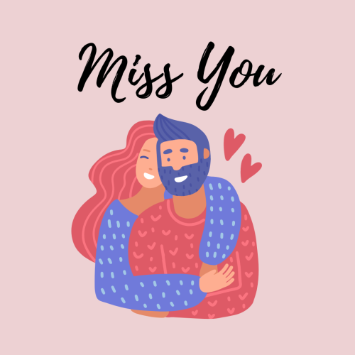 A couple character, Miss You.