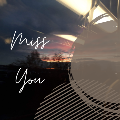 Miss you, a wish card for a friend.