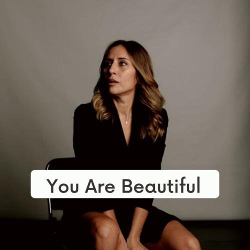 You-Are-Beautiful-Girl Wearing Black Coat